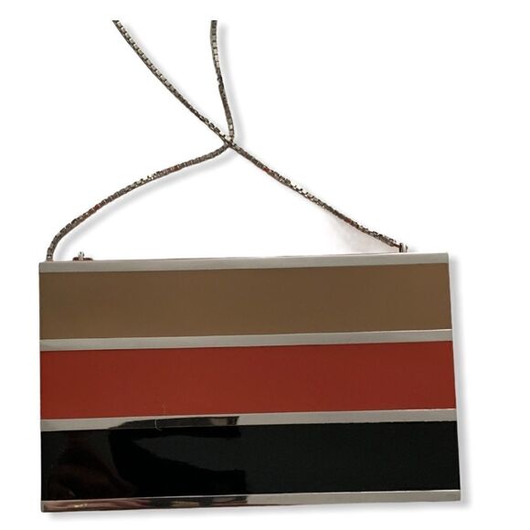 SONIA Rykiel Colour Block Clutch - Picture 3 of 11